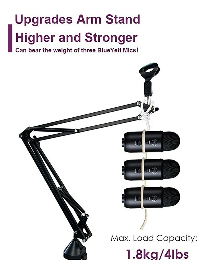 NEW Microphone Stand for Gaming, Streaming, Zoom