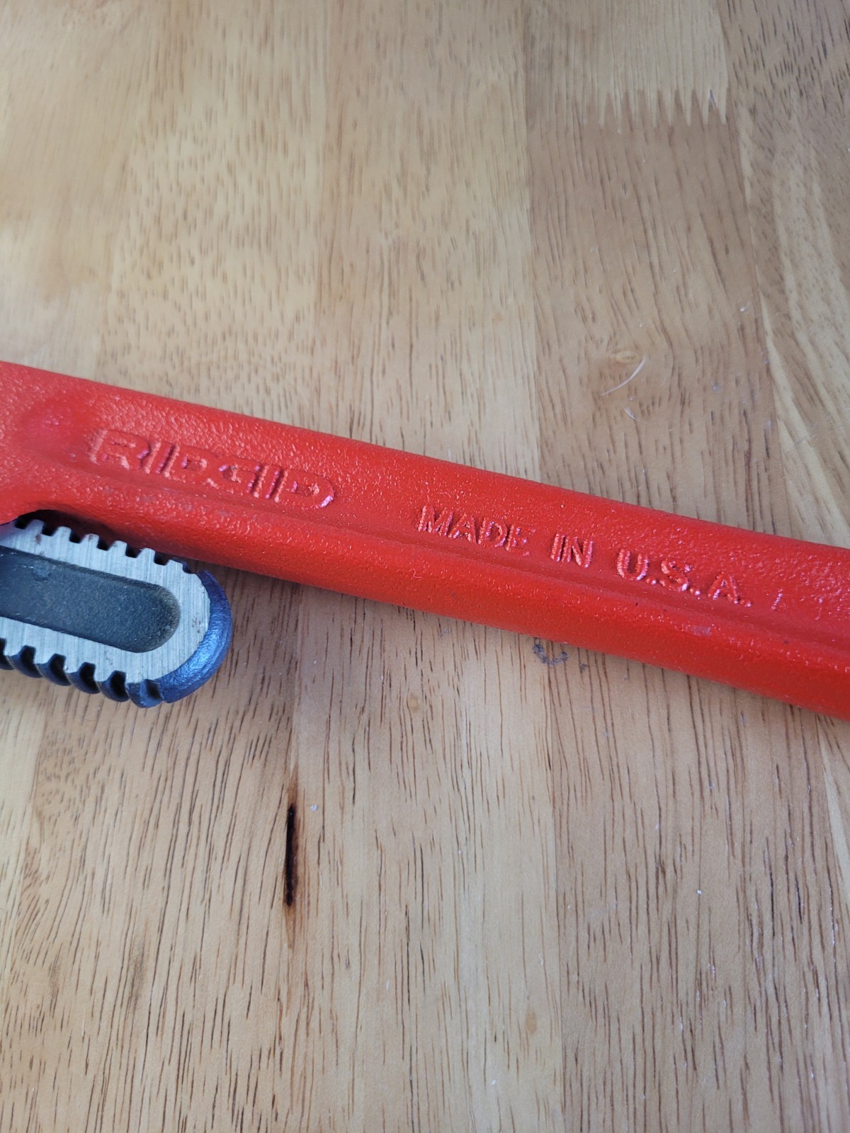 Rigid Spud Wrench 2 5/8” Capacity, 11”.
