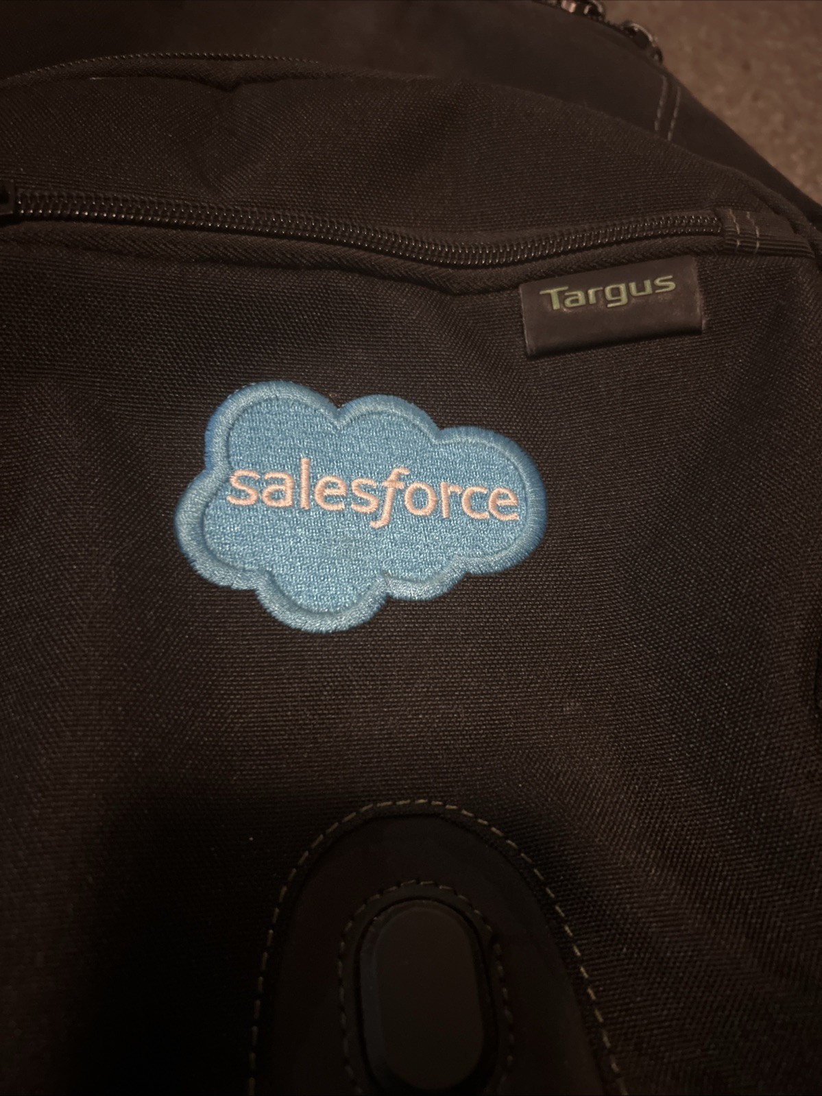 Targus Backpack EUC EcoSpruce 27L EcoSmart Checkpoint-Friendly Black W/corporate