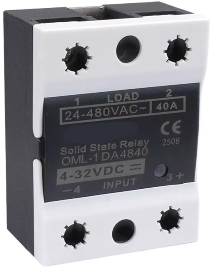 Single-Phase Solid State Relay Oml-1Da4840 Dc Control Ac 40A Da