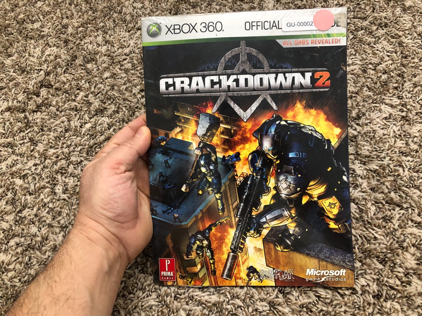 Crackdown 2 Prima Official Game Strategy Guide For Xbox 360 - New Sealed