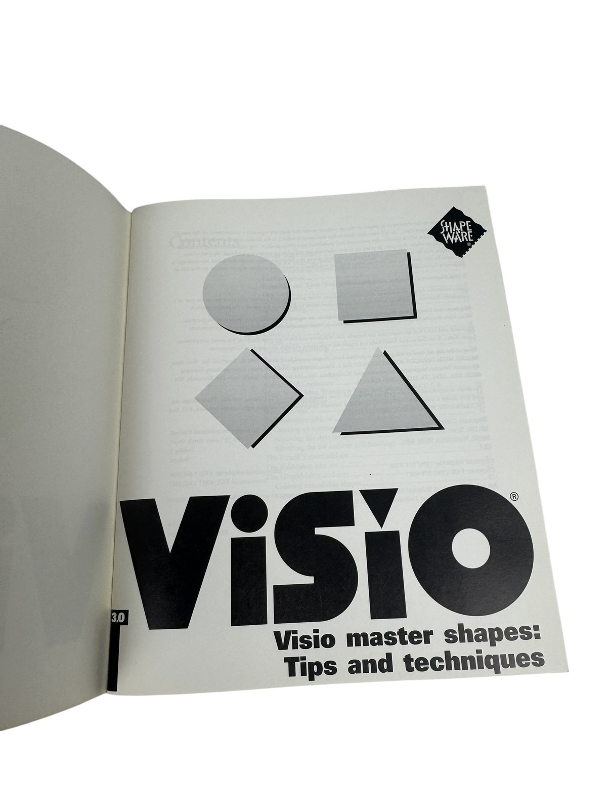 Visio 3.0 Software Manuals Set: Using, Tutorial, Master Shapes Tips & Techniques
