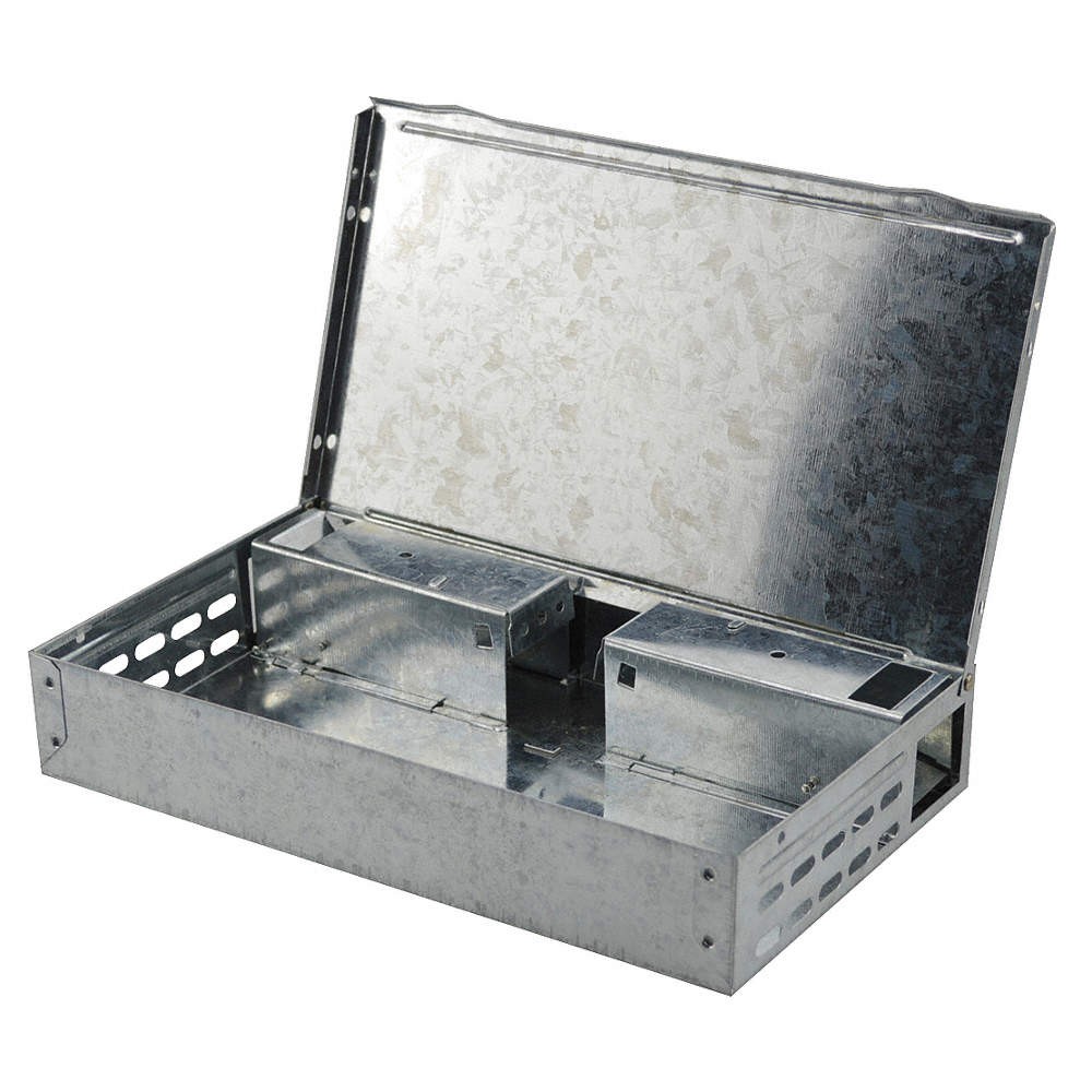 GRAINGER APPROVED 32J089 Mouse Trap,2 in H,Silver 32J089