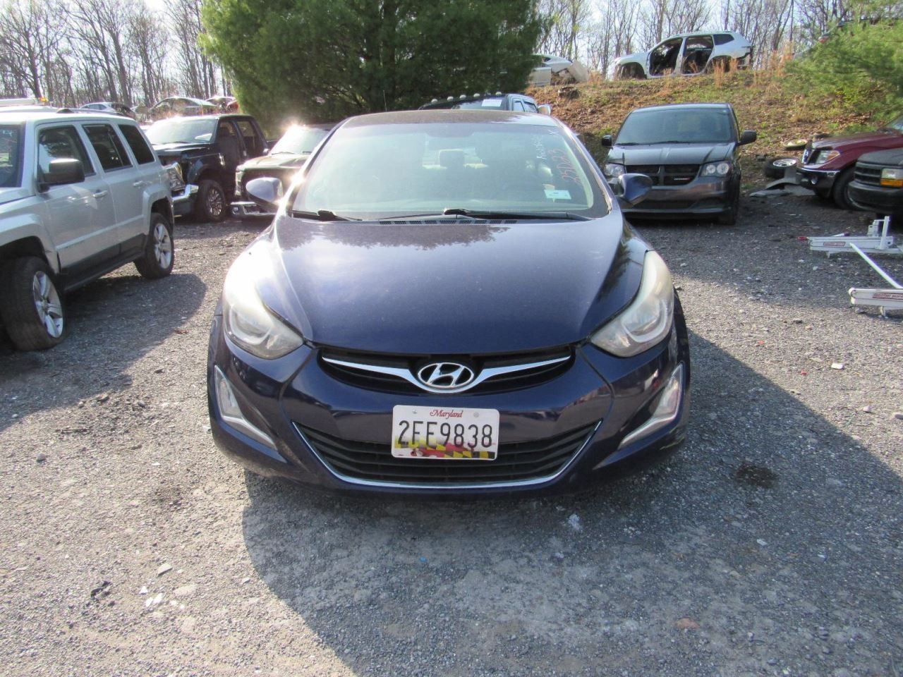 ELANTRA 2014 Glove Box 1041677