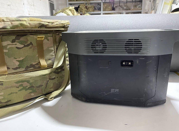 Shockproof bag for EcoFlow/EcoFlow DELTA 2 with damper, multicam