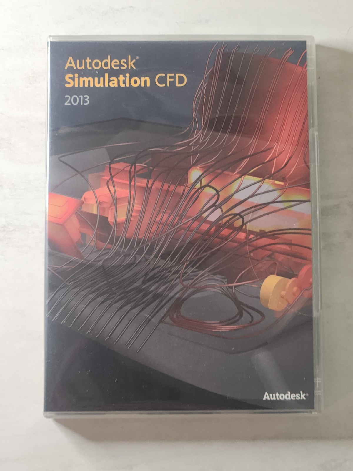 NEW! Vintage Autodesk Simulation CFD 2013 DVD w/ Serial Number & Product Key