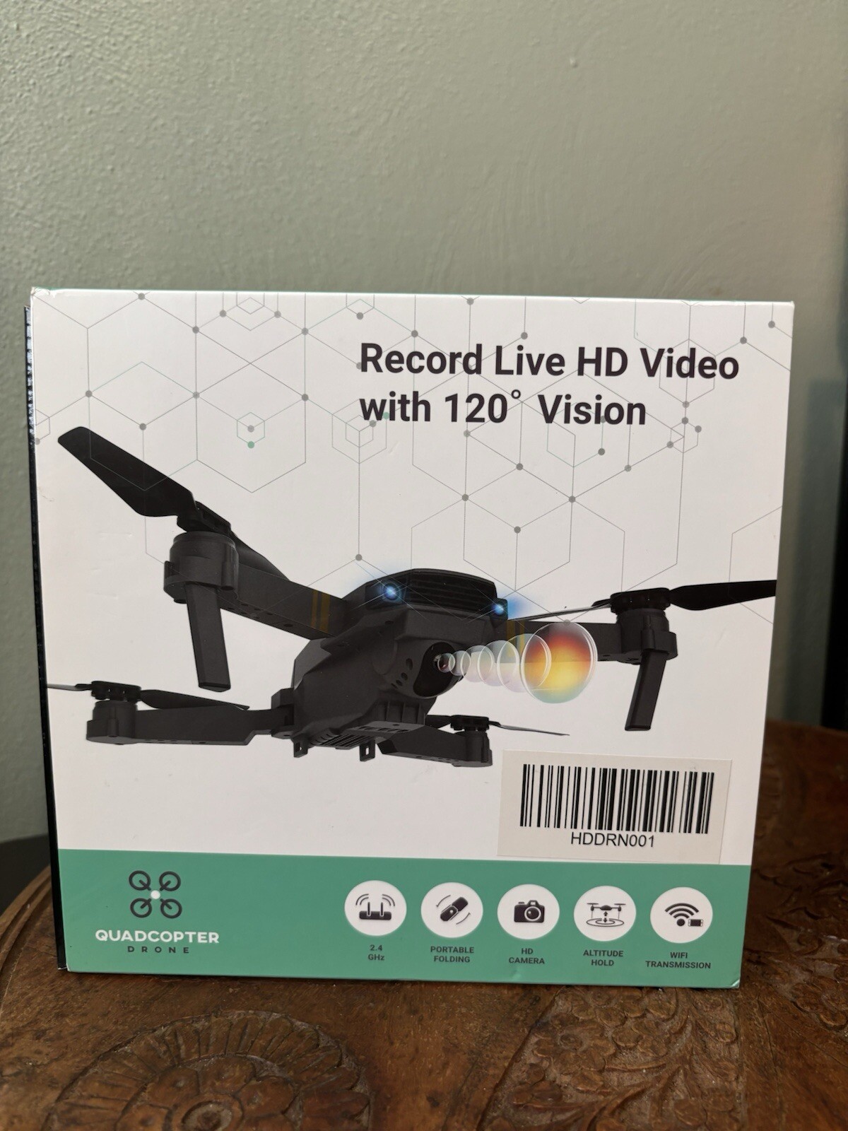 Quadcopter Drone Record Live LD With 120 Vision— New