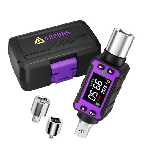 1/2" Digital Torque Adapter, 2-99.6 Ft.lb / 2.7-135 2-99.6 Ft.lb/2.7-135 Nm