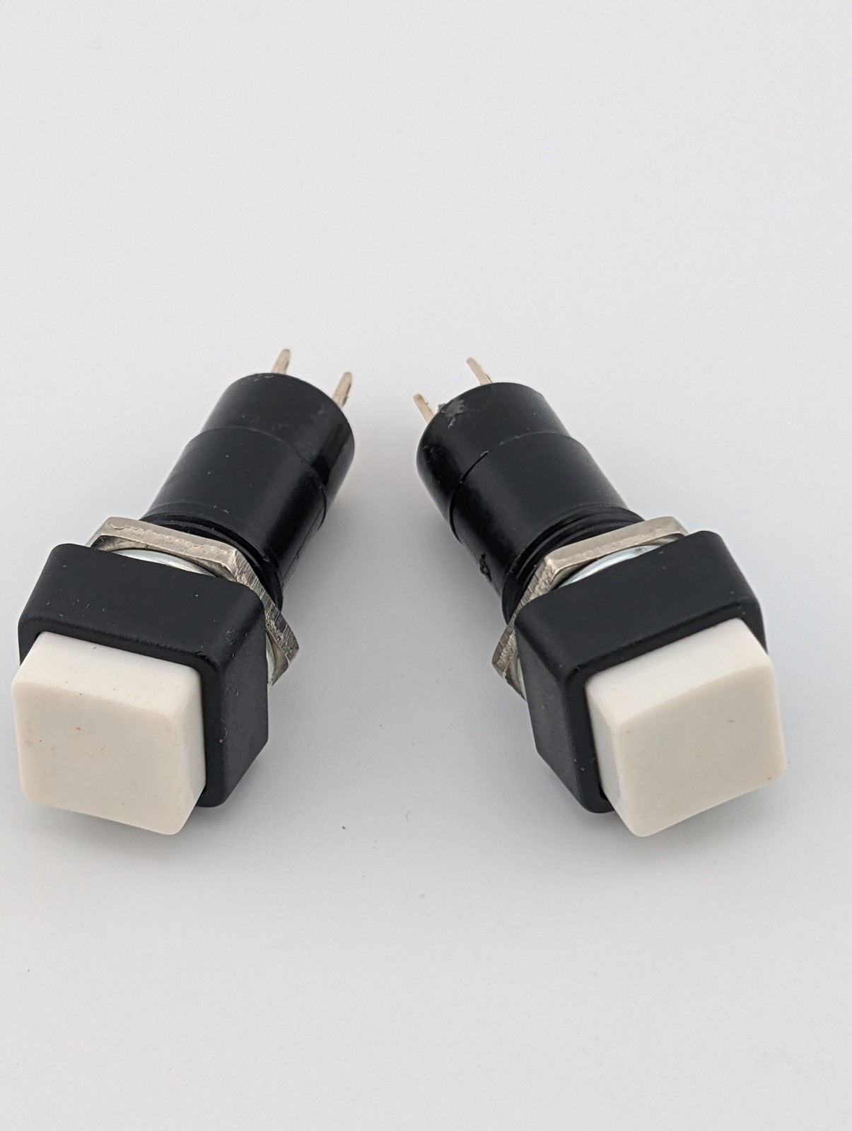 SPST Normally Closed Momentary Push-Button Switch 2 Pack