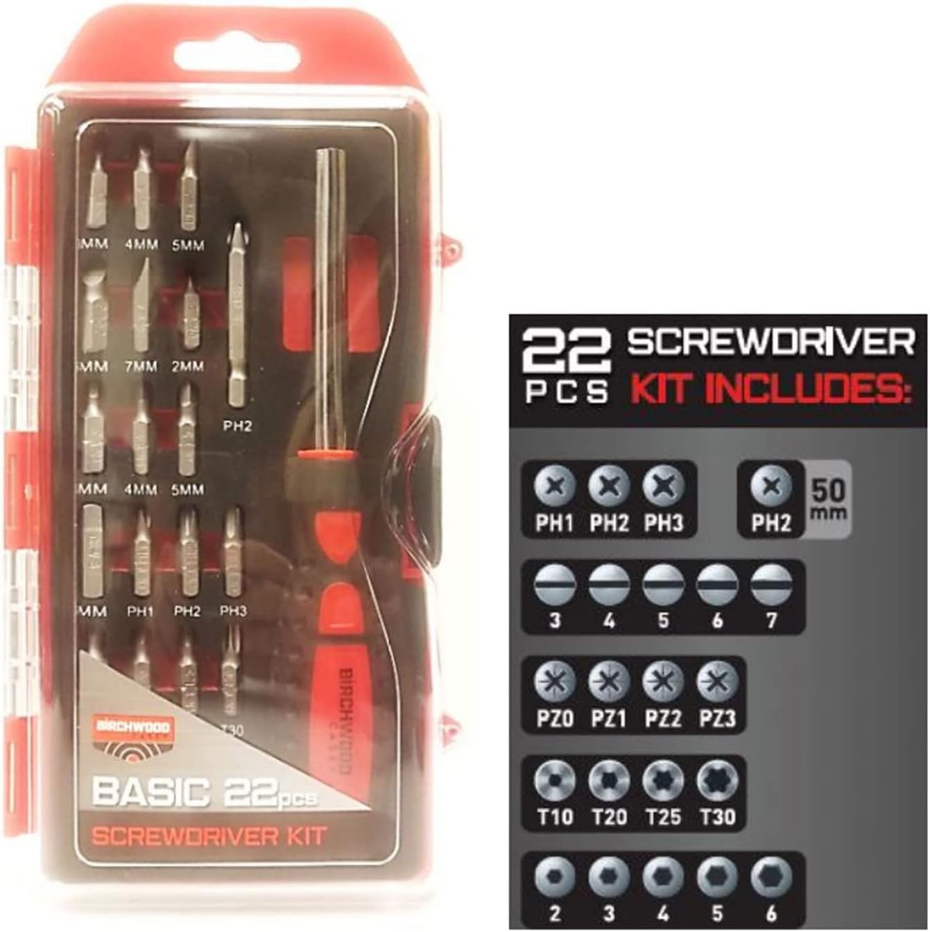 "22-Piece Durable Screwdriver Kit for Precise Gunsmithing Tasks - Includes Case