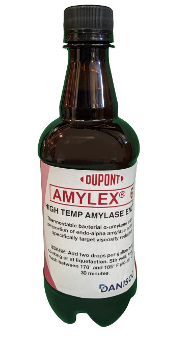 NEW AMYLEX 6T HIGH TEMP LIQUID ALPHA AMYLASE ENZYME 500ml FOR MASH LIQUEFACTION