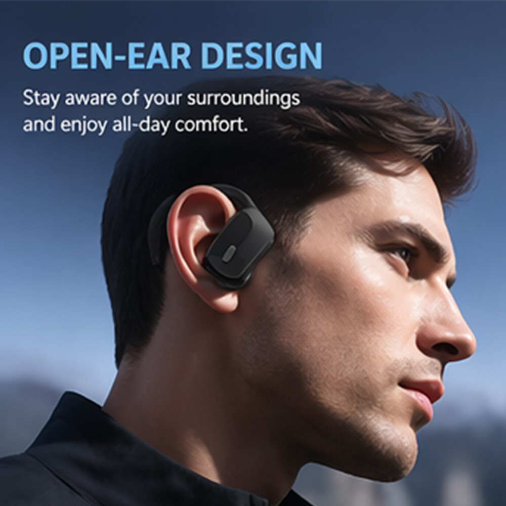 Cooligg SPK307 Black Ear-hook Headsets