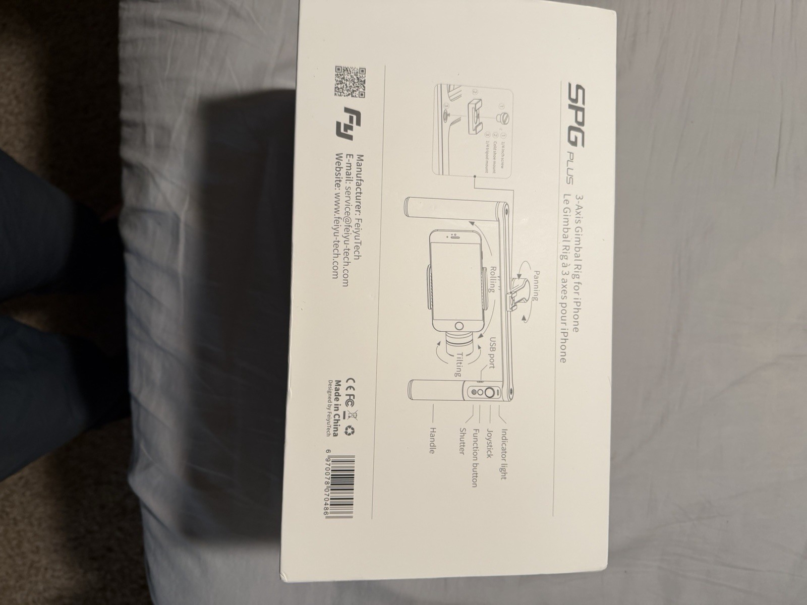SPG PLUS Phone Gimbal Stabilizer