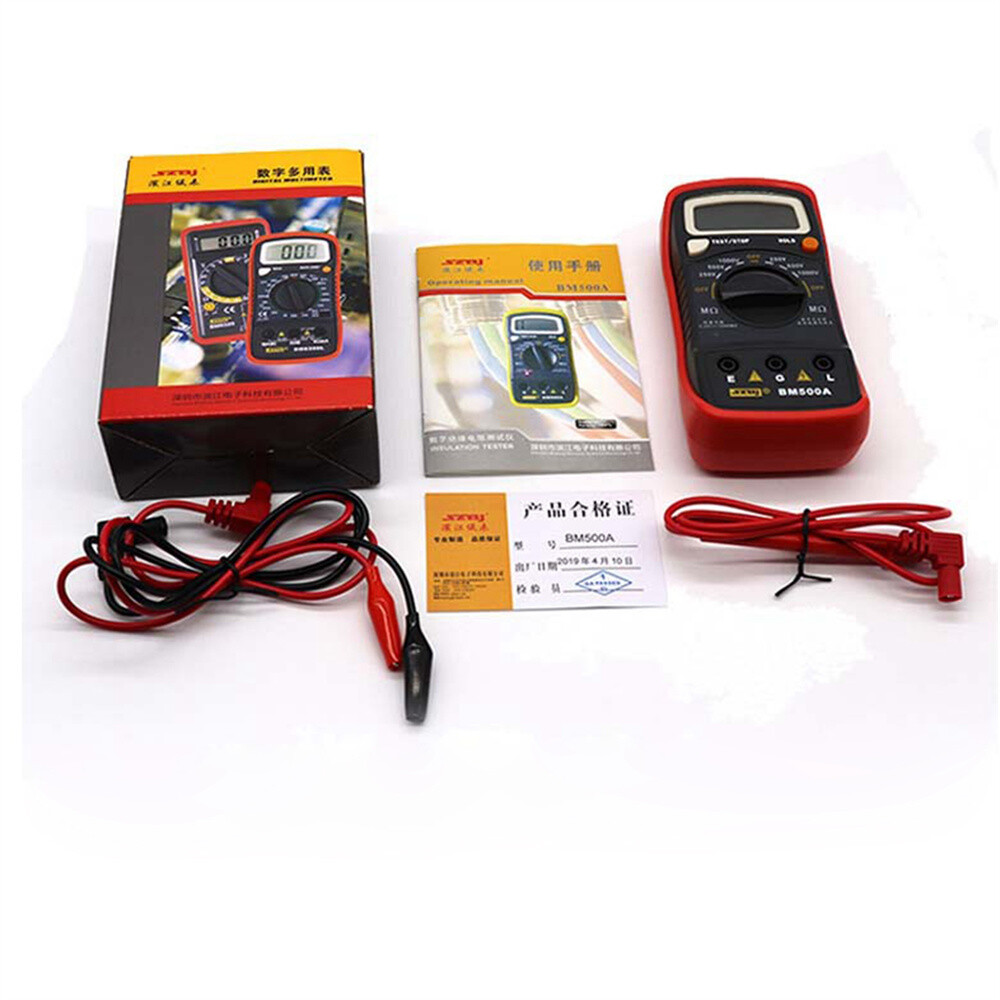 LCD Digital Insulation Resistance Tester Meter Pocket Multi Function Meter
