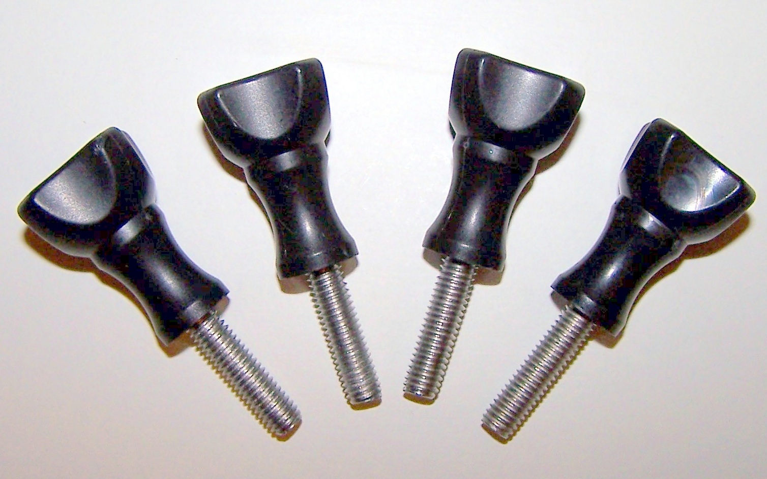 4 Genuine GoPro Short Thumb screws for GoPro HD 1 2 3 all cameras, The real ones