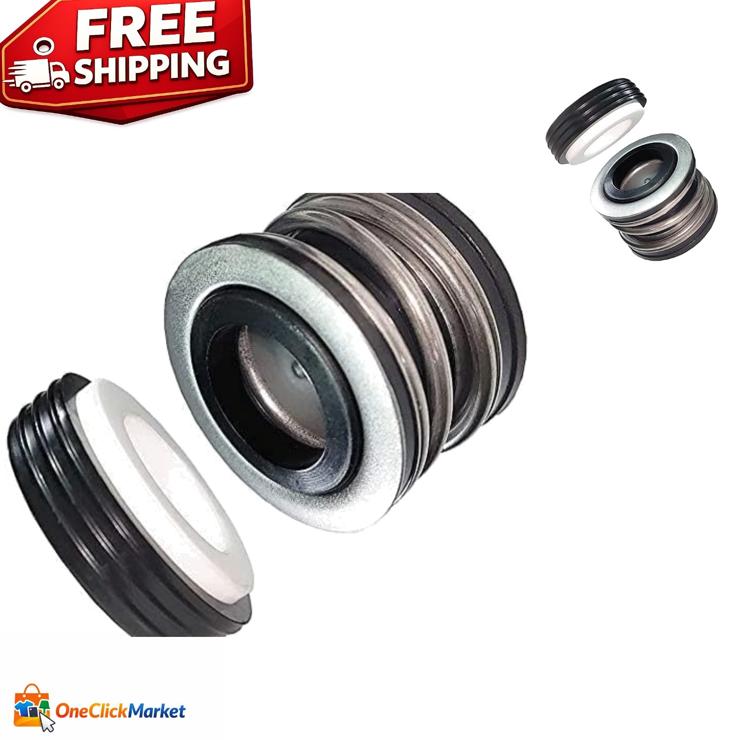 Durable PS-201 3/4" Shaft Seal for Pool Pumps - Compatible with Hayward Models