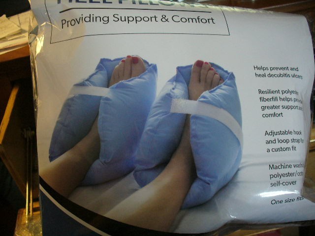 DMI Comfort Heel Pillows Set of 2  921-8088-0100  One Size NEW