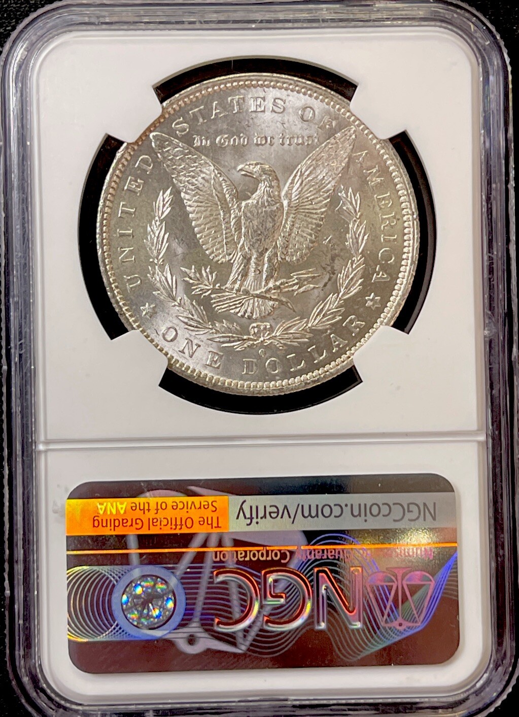1884 O $1 Morgan Silver Dollar NGC MS64+. ENN Coins