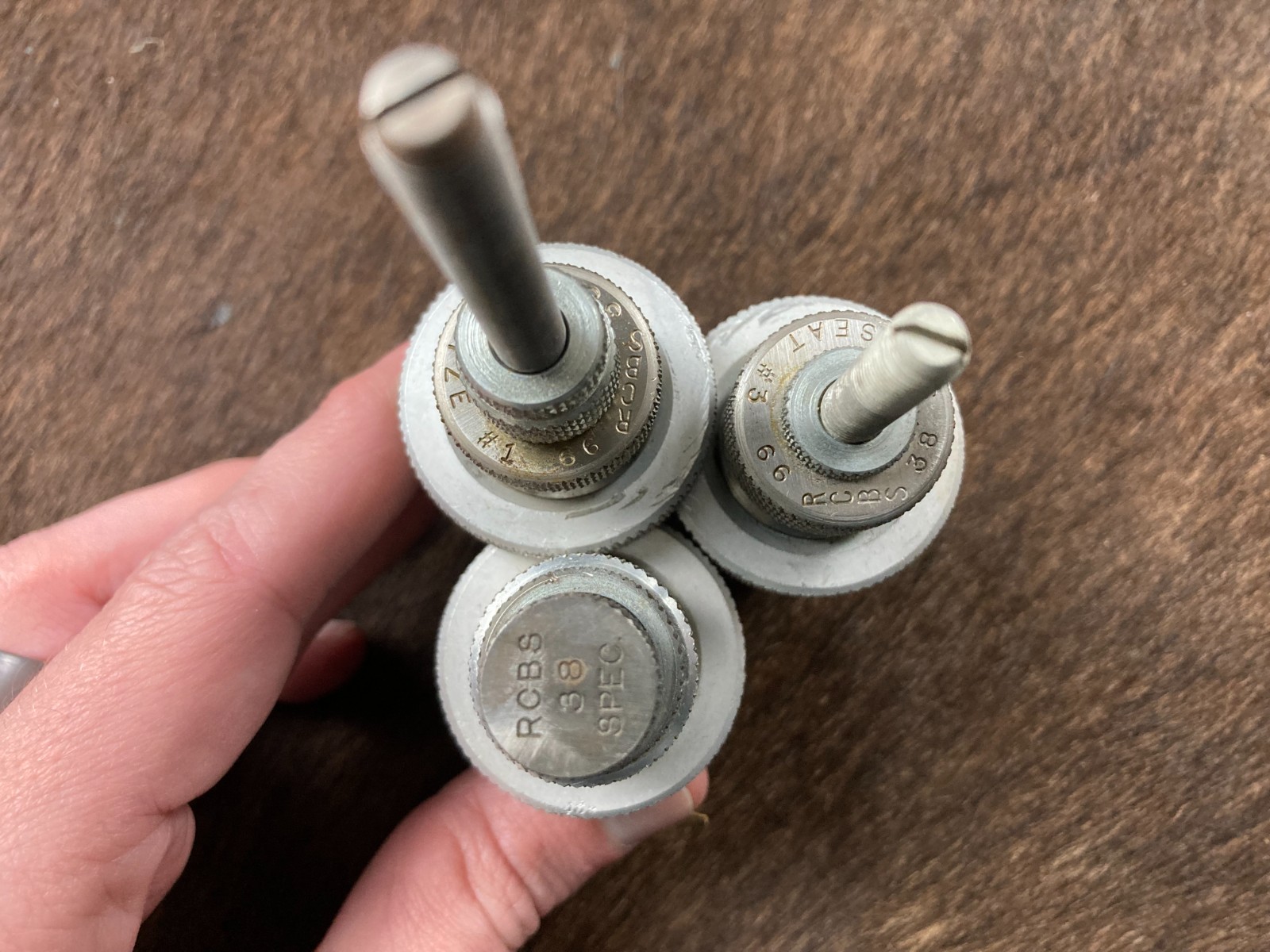RCBS 38 Special RN Group B 3 Die Set, Reloading Dies & Box
