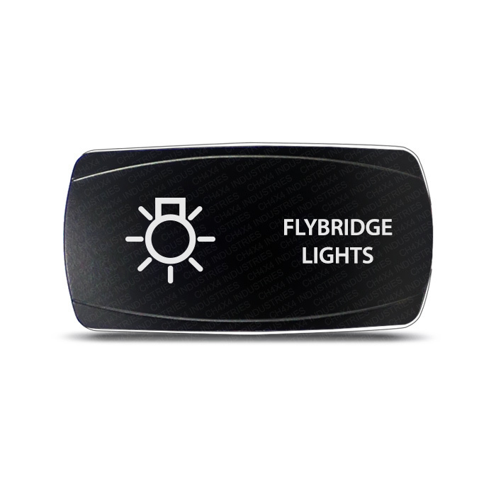 CH4X4 Marine Rocker Switch FlyBrigde Lights Symbol