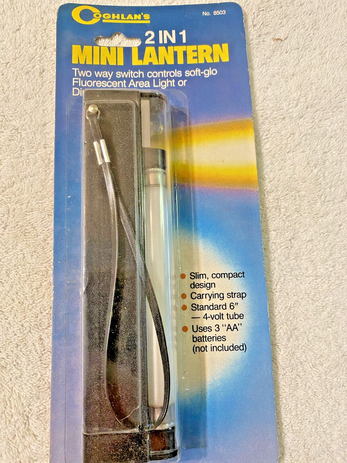 coghlan;s 2 in 1 mini lantern new in package