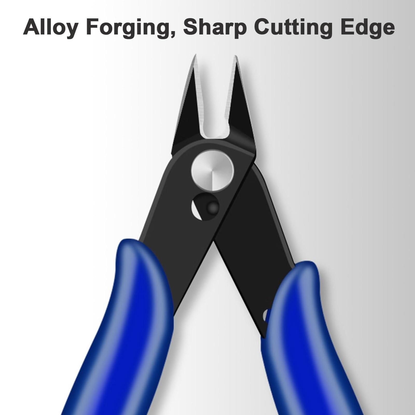 2 PCS Flush Cutters Micro Wire Cutters for Jewelry Electronics Crafts Models New
