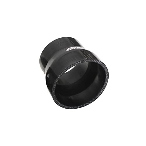 ID 3.5" to 4.5", Length 3" Silicone Reducer Straight Coupler 3.5" ID to 4.5" ID
