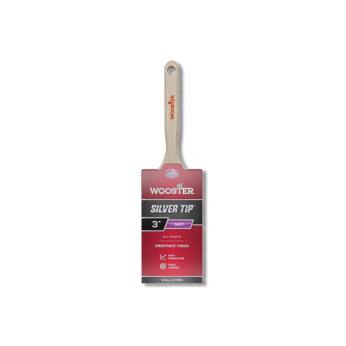 Wooster Silver Tip 3 in Flat Paint Brush 5220-3