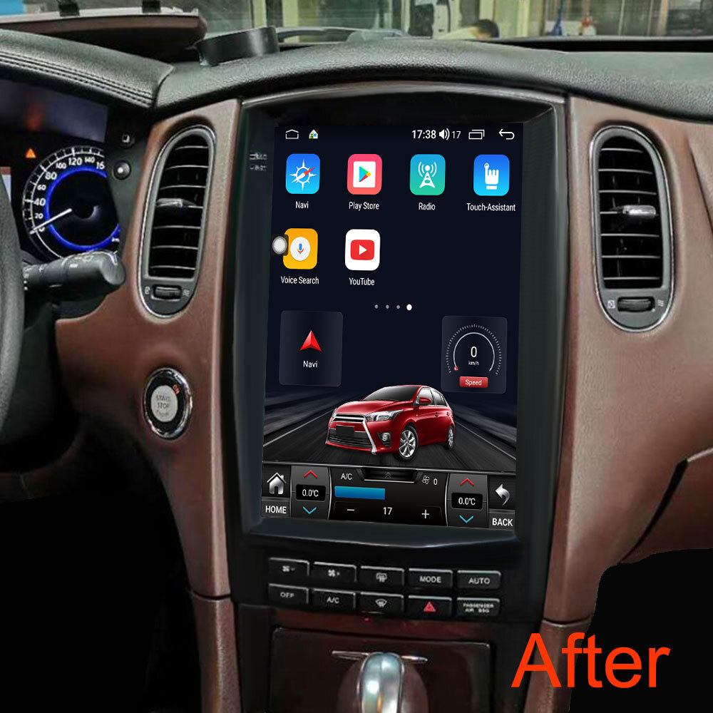 For Infiniti QX50 EX25 EX35 2015-2020 Car Stereo Radio GPS Navi Android Carplay