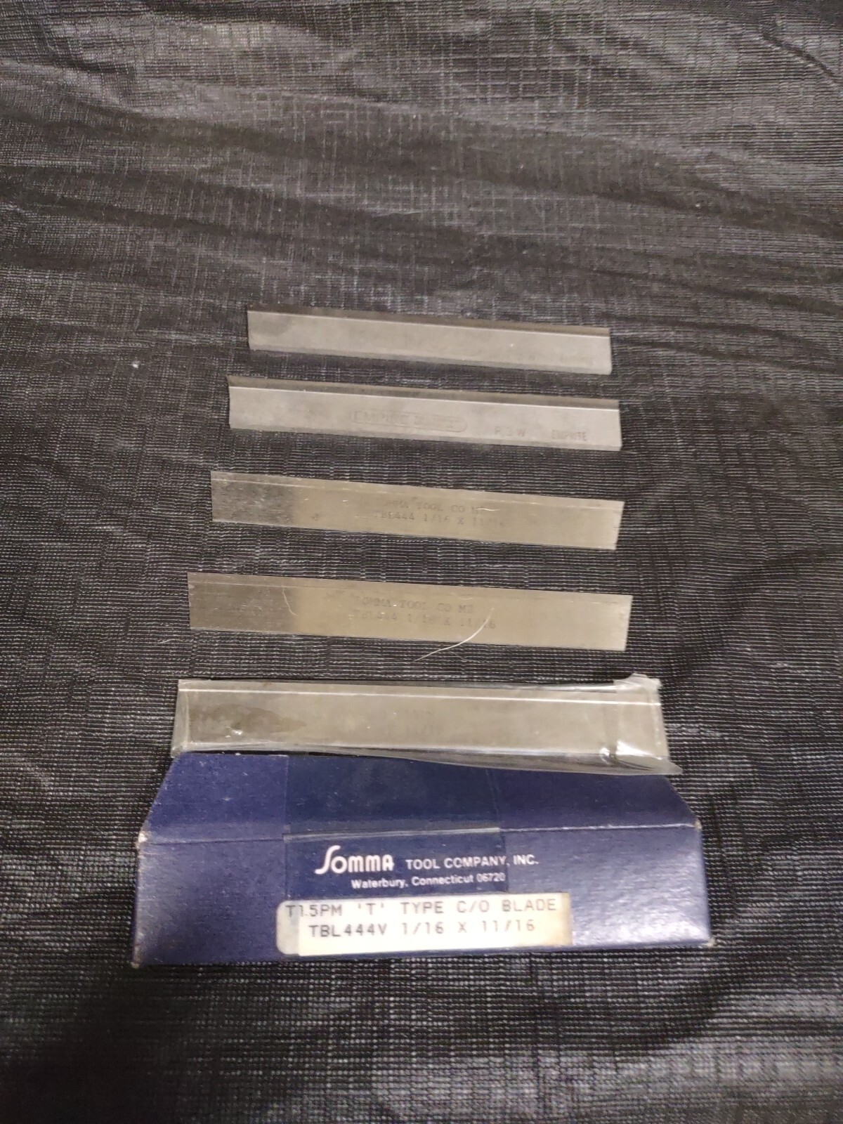 Bundle 3 Somma Micro CUT-OFF TBL444V BLADES 1/6 X 11/16 & 2 Empire P-3-W