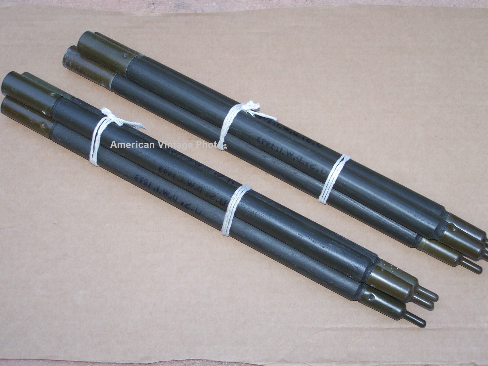 Military Pup Tent 6 Pole Set Genuine USA Issue f/ Army USMC Shelter Half NEW NOS