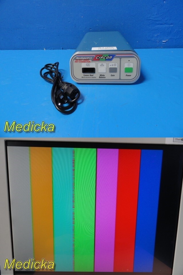 Circon ACMI Micro Digital IP 2.0 Color Camera Controller Ref MV-10120 ~ 34120