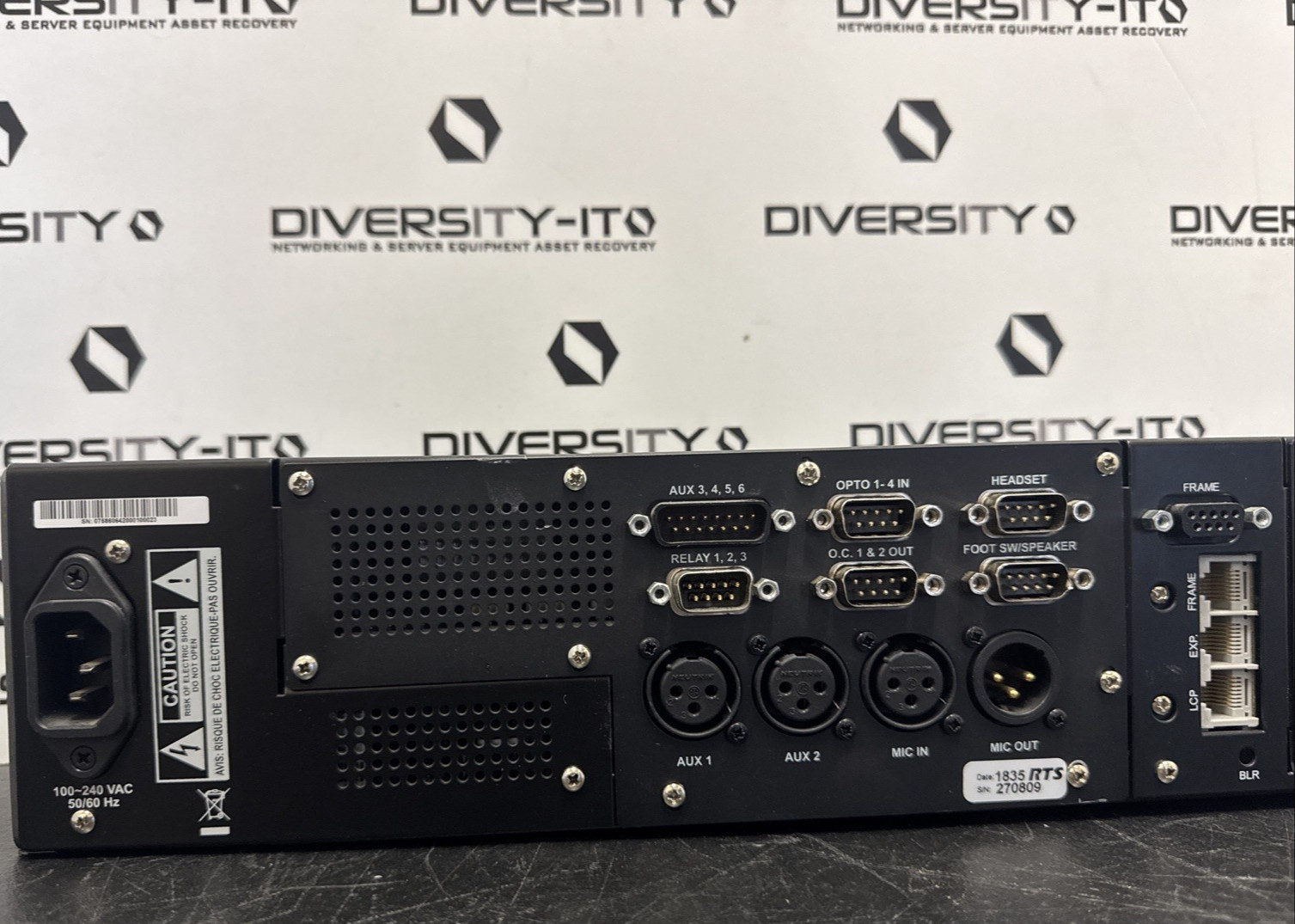 Bosh RTS RP-1332 32-Position Intercom Keypanel (missing one button)