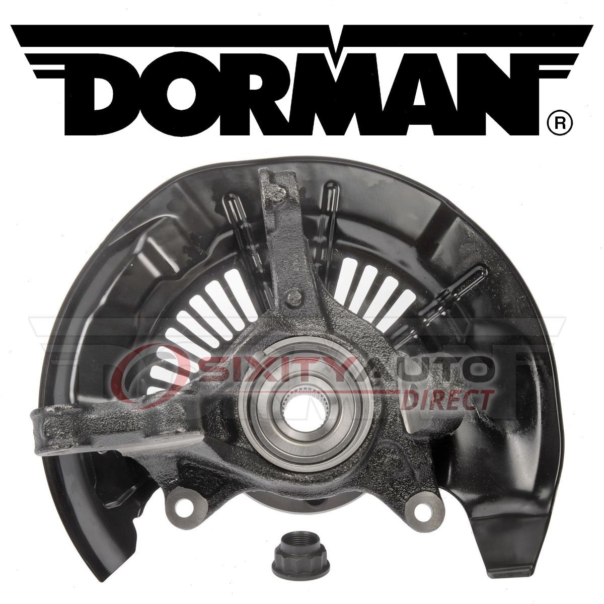 Dorman Front Right Steering Knuckle Kit for 2010-2015 Lexus RX350 Gear  yh