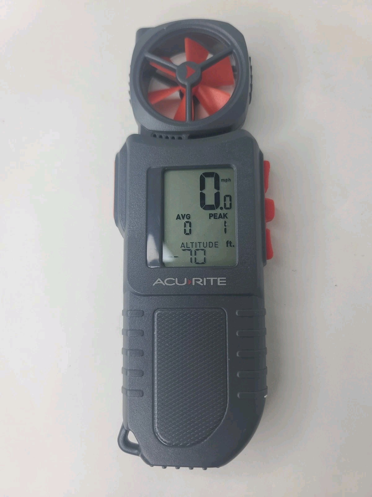 AcuRite Anemometer Inspection Light Extendable Vane Wind Sensor Altimeter LCD