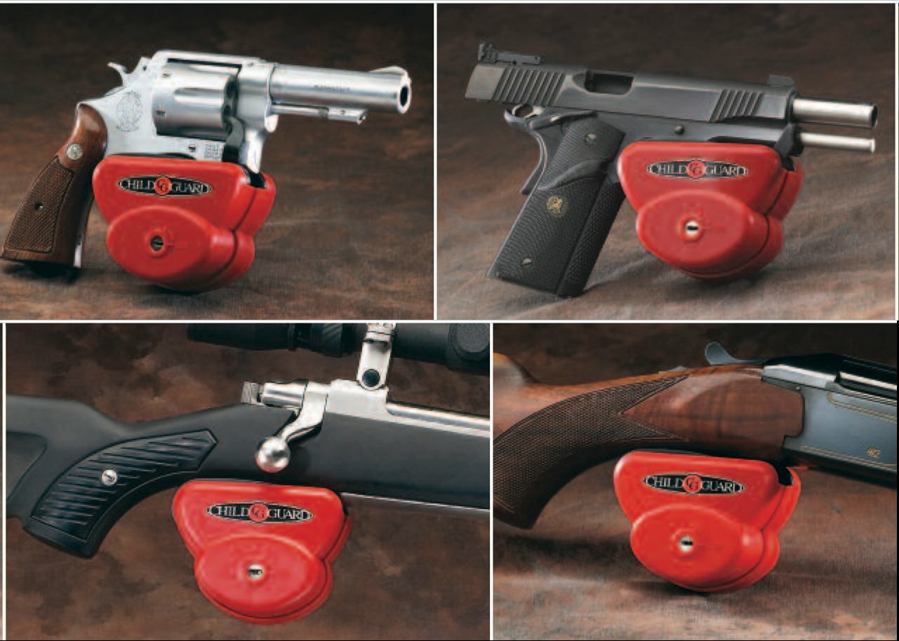New UNIVERSAL FIREARM TRIGGER LOCK with 2 KEYS by CHILD GUARD