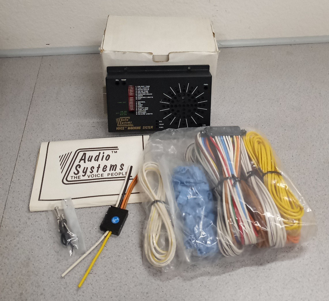 Vintage Audio Systems Inc. Audio Systems , Voice Warning System , Model: AS1310