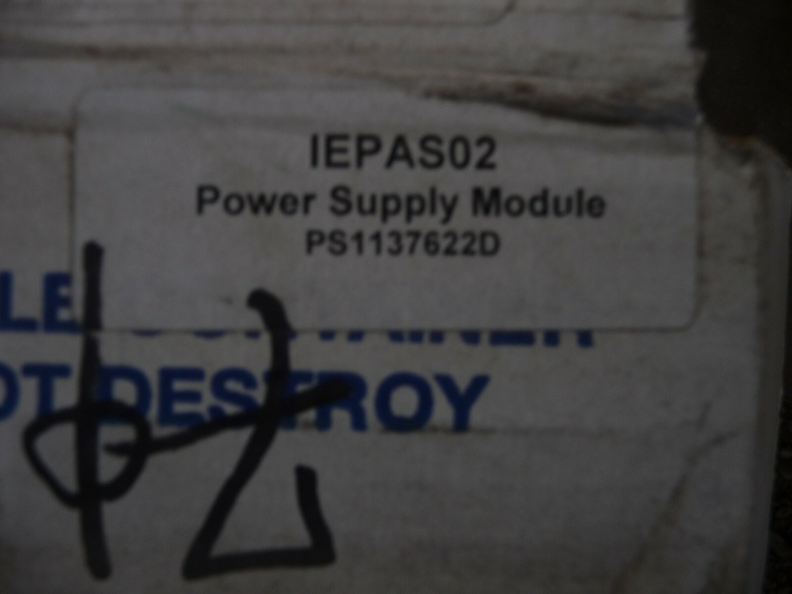 IEPAS02 Modular Power Supply Sealed
