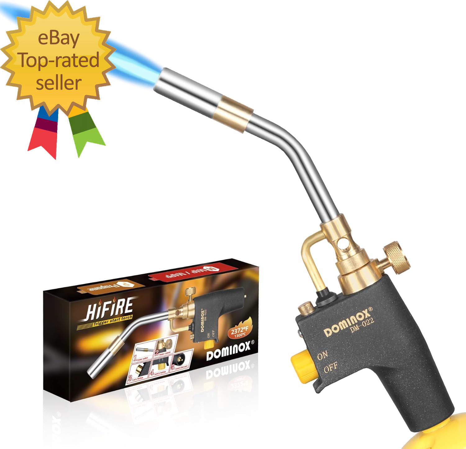 Propane Torch Head High Intensity Torch Head Trigger Start Gas Torch Map Gas