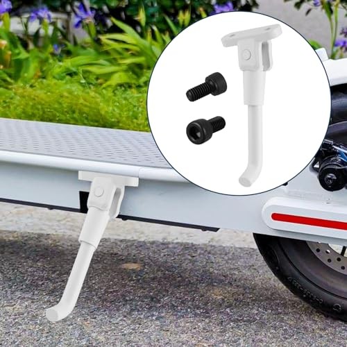 Scooter Kickstand Compatible with Xiaomi M365/1S/Pro/Pro 2 Electric White
