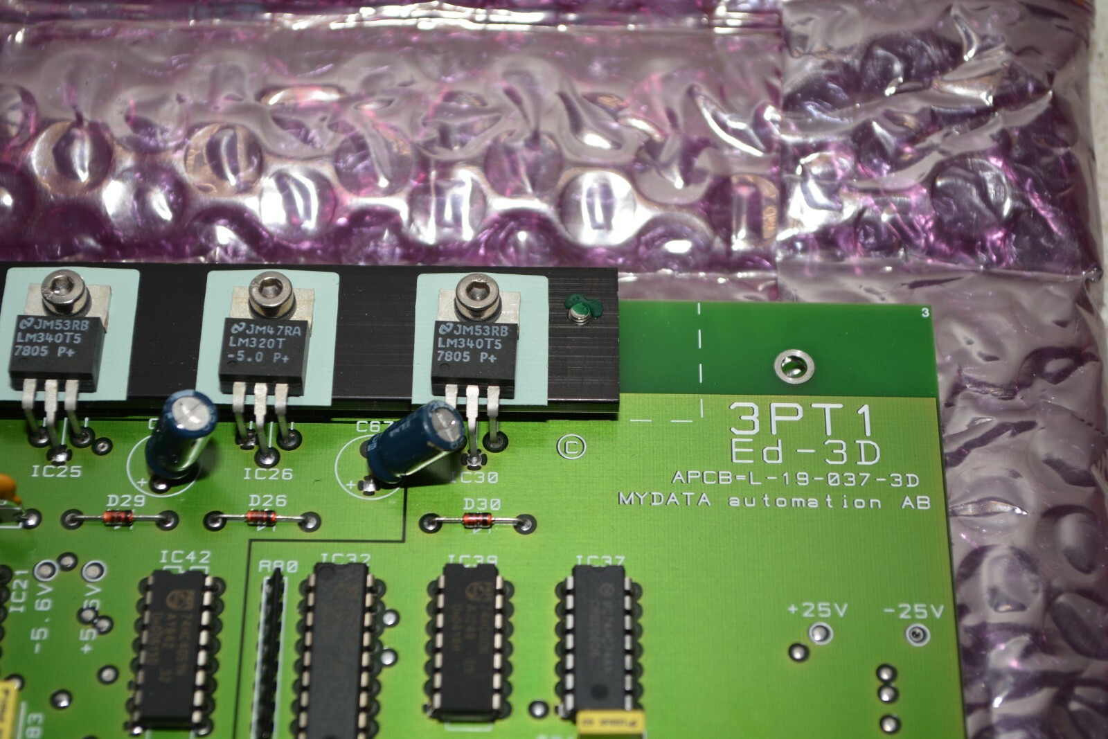 MyData 3PT1 Ed-3D APCB-L-19-037-3D Board #M107