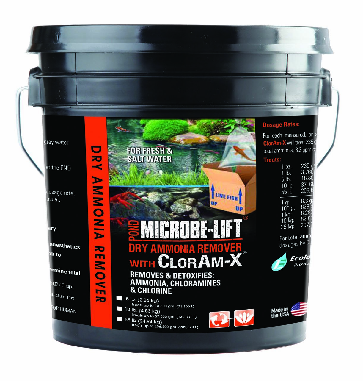 Microbe-Lift Dry Ammonia Remover 10lb.