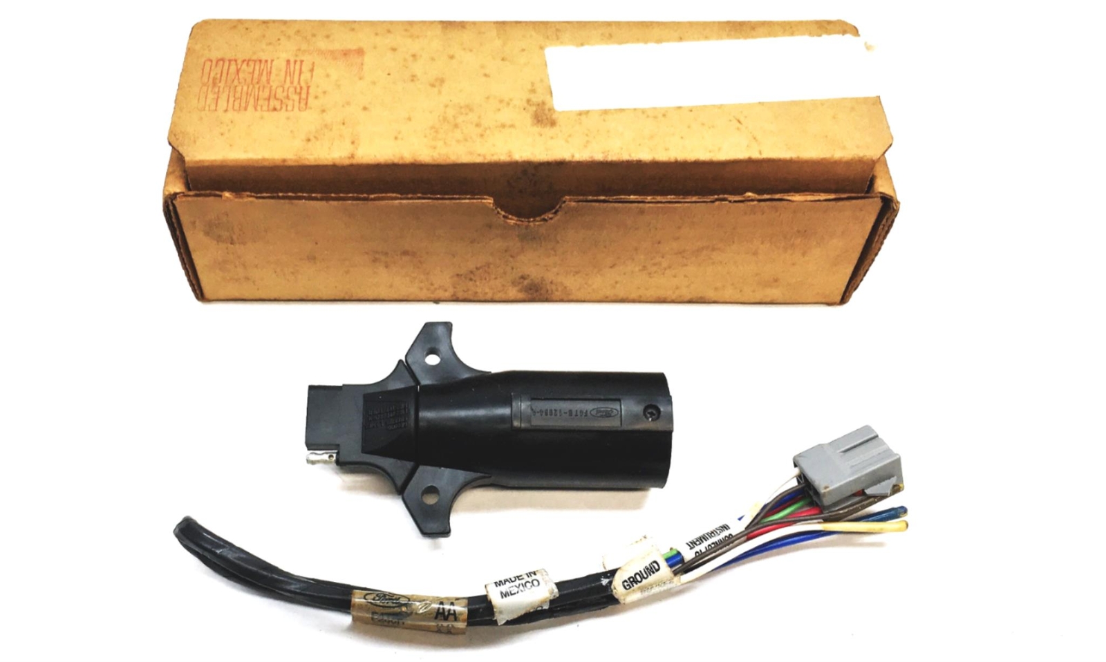 Ford Electronic Trailer Brake Control Jumper Harness And Adapter F4TB-14A348 NOS