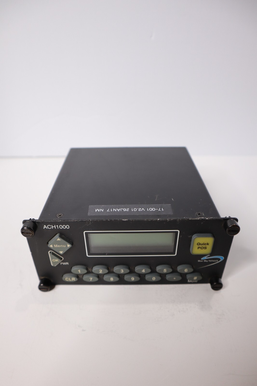 Blue Sky Network ACH1000 Control Panel Gilcom Technologies 100260 w/ FAA 8130-3