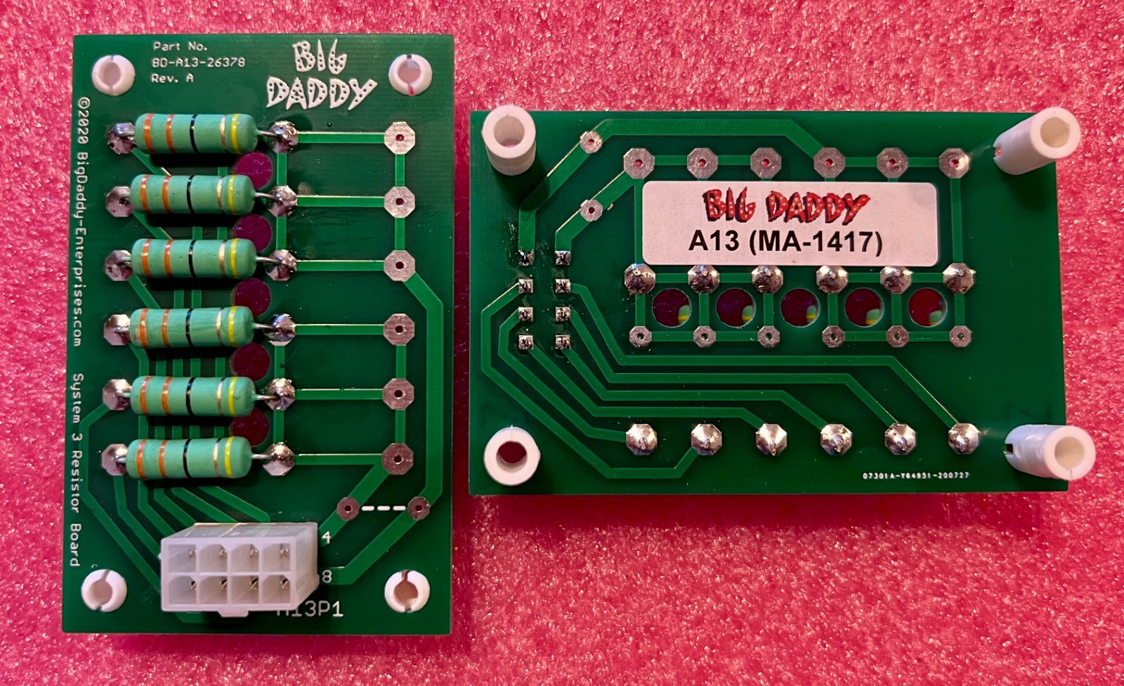 Big Daddy Gottlieb/Premier System 3 Resistor Board (A13) Assembly MA-1417 NEW!!