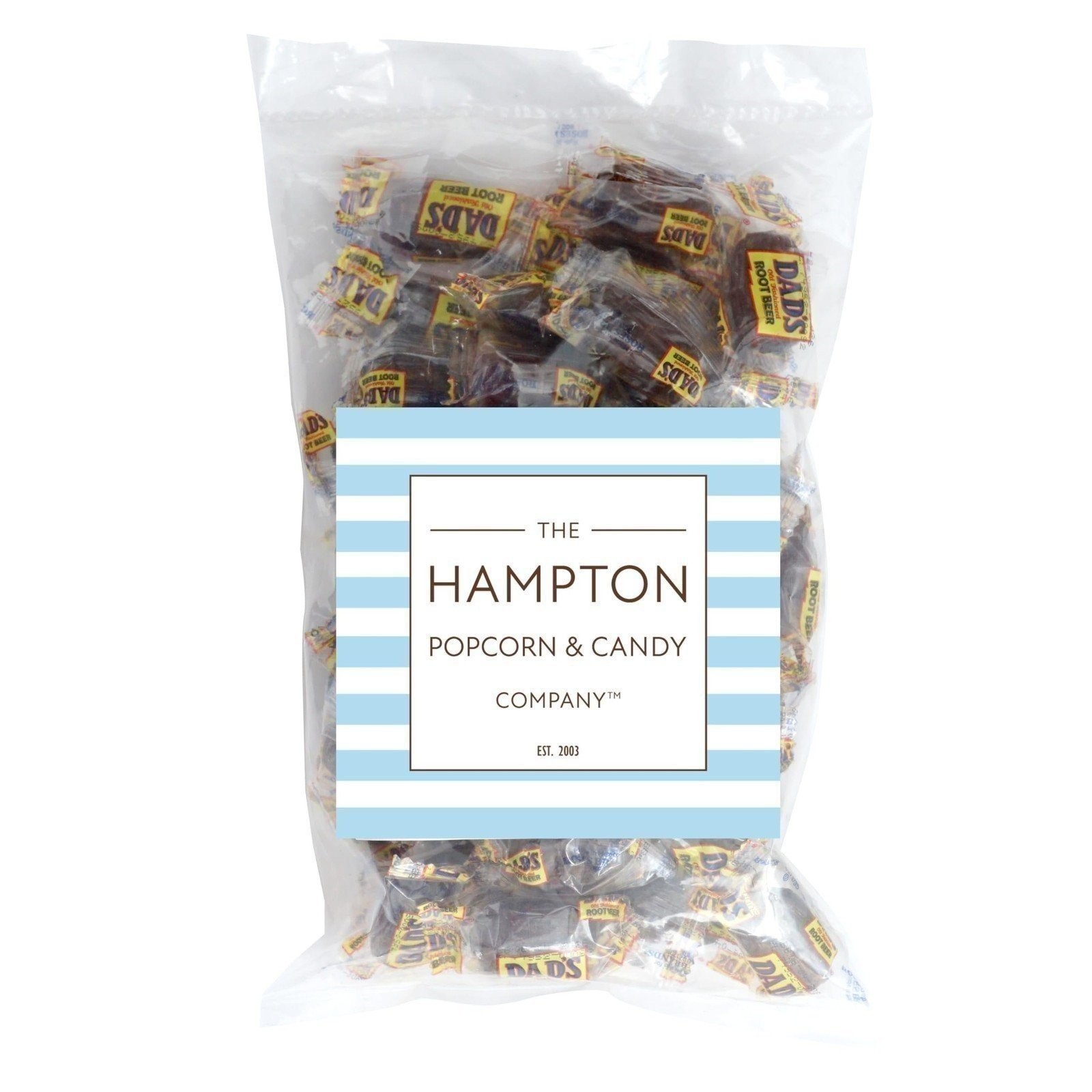 Dad's Root Beer Barrels Hard Candy, 1lb Bulk Bag (Approximately 50 pcs),...