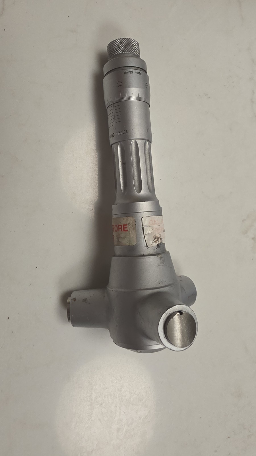 Brown & Sharpe No. 281 Internal Micrometer 2.8"- 3.2” Holtest CALIBRATED 260783
