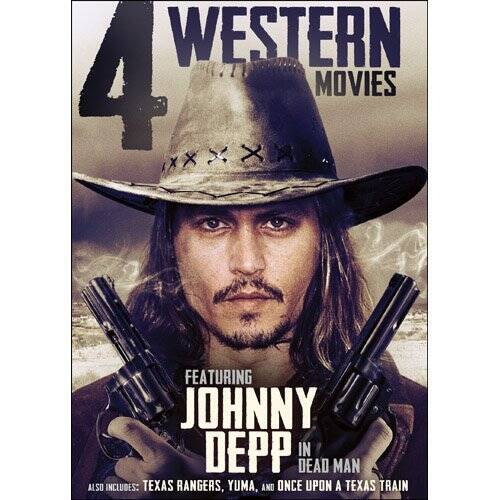 4-Movies Western: Featuring Johnny Depp in Dead Man - DVD - GOOD