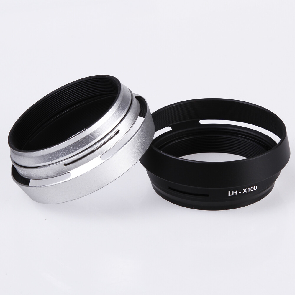 49mm Vent Hood & Adapter Ring Kit - Compatible with Fujifilm FinePix X100/X100s