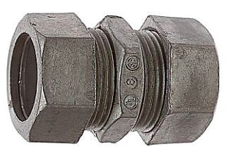 Steel City TK-213-SC, 1", Die-Cast, Thin Wall, Compression, EMT Coupling, 5 pc